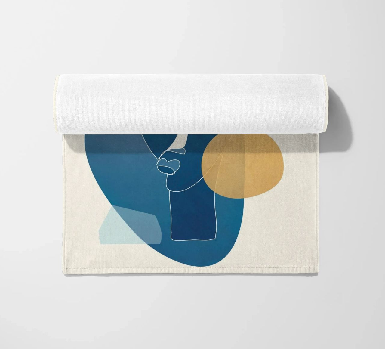 Abstract Mask Design telo mare da cityart