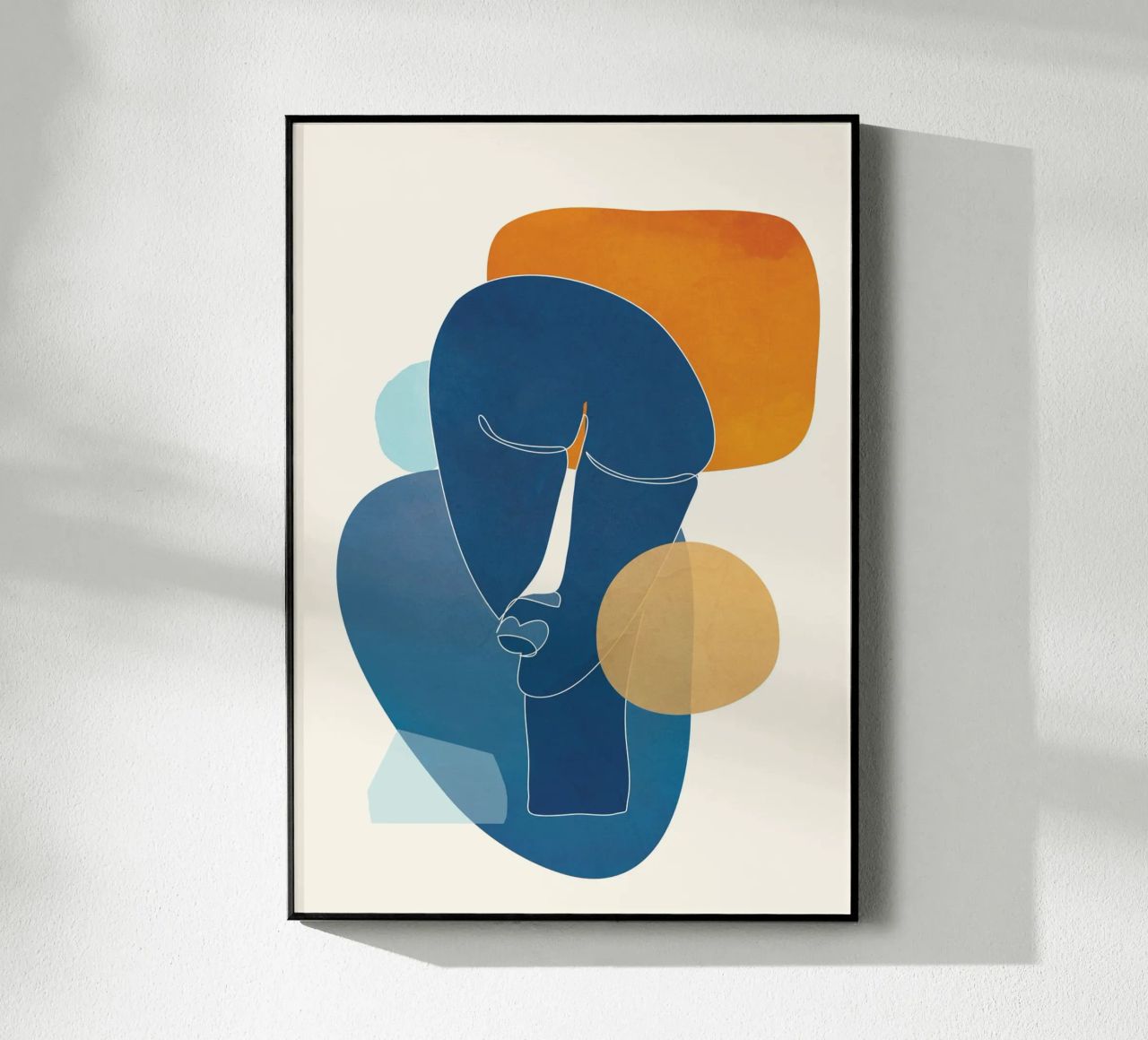 Abstract Mask Design plexiglass da cityart