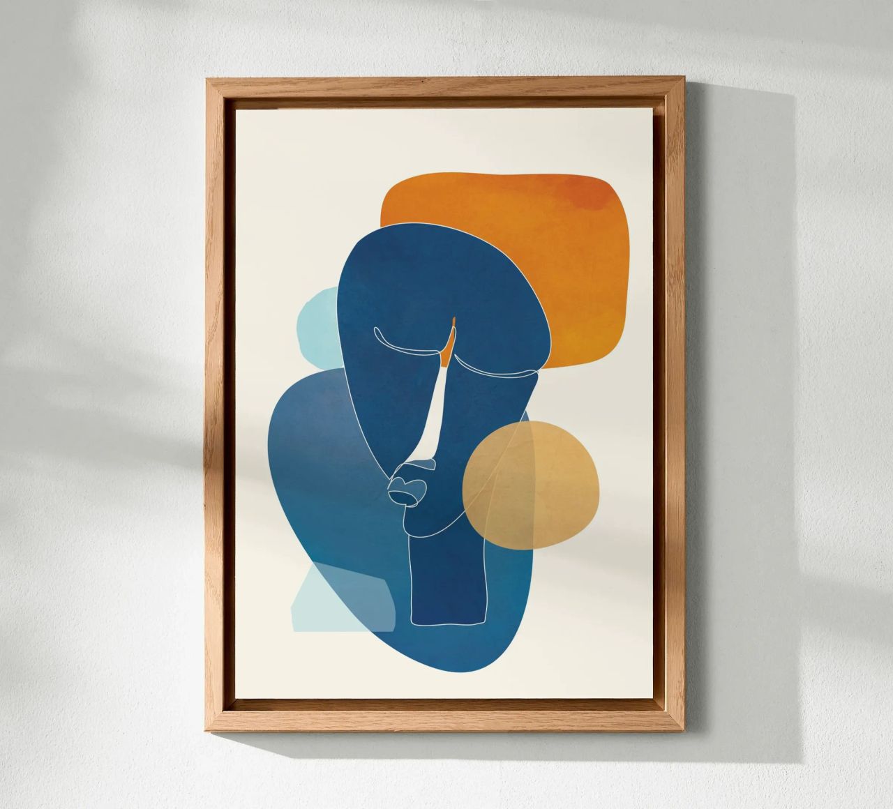 Abstract Mask Design alluminio dibond da cityart