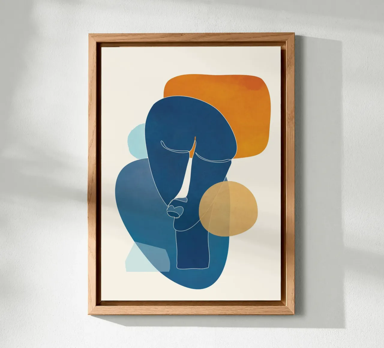 Abstract Mask Design alu-dibond by cityart