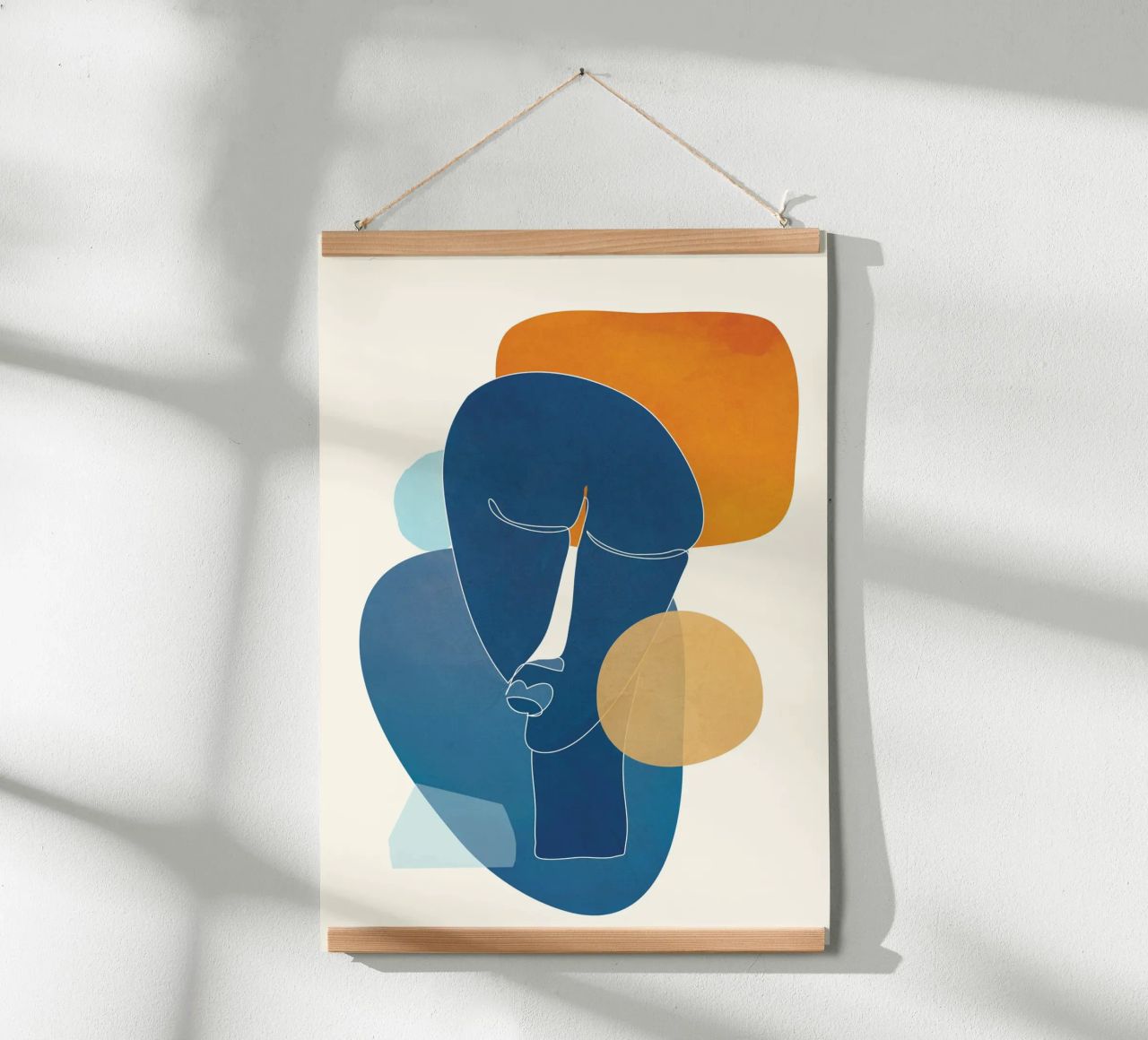 Abstract Mask Design carta hahnemühle da cityart