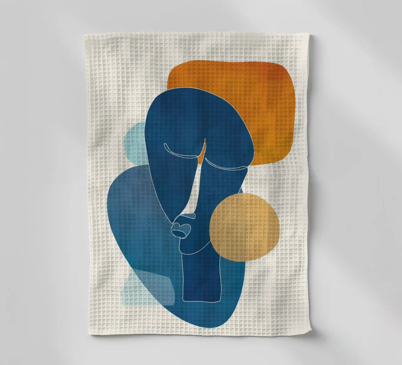 Abstract Mask Design canovaccio da cucina da cityart