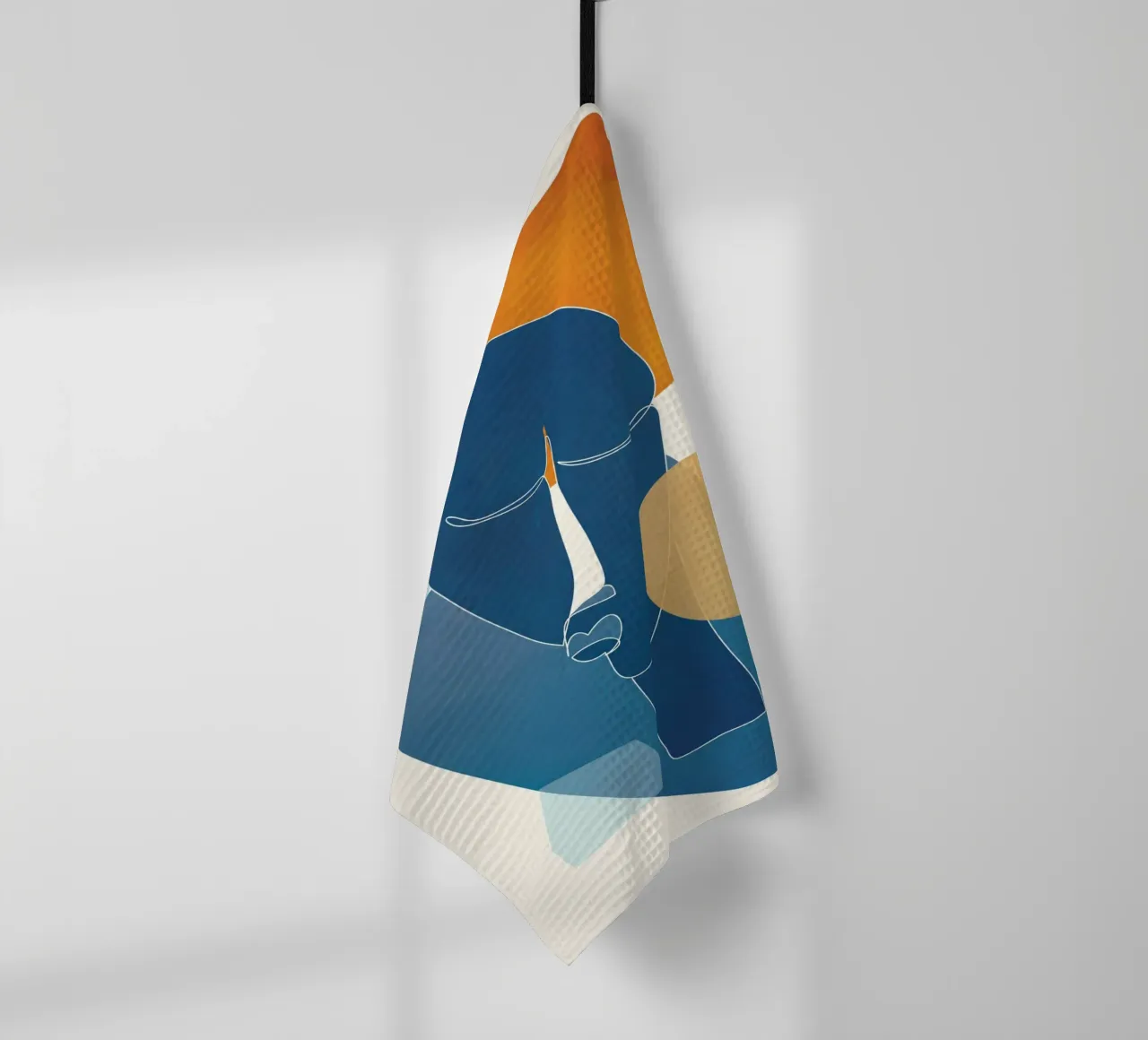 Abstract Mask Design canovaccio da cucina da cityart