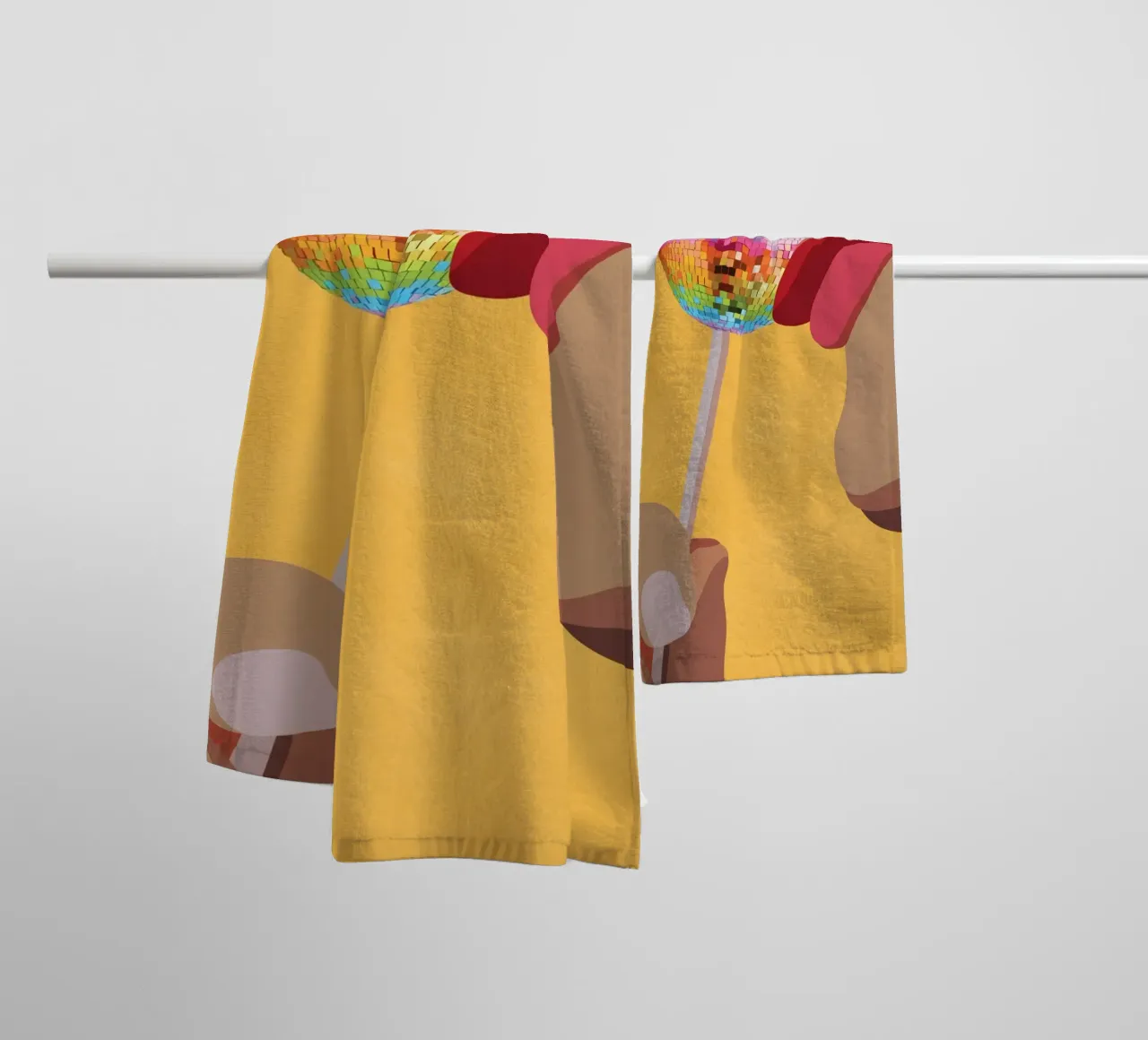 Sweet Sound 1 asciugamano da bagno da cityart