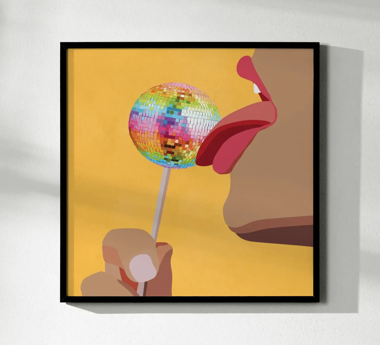 Sweet Sound 1 poster con telaio in alluminio da cityart