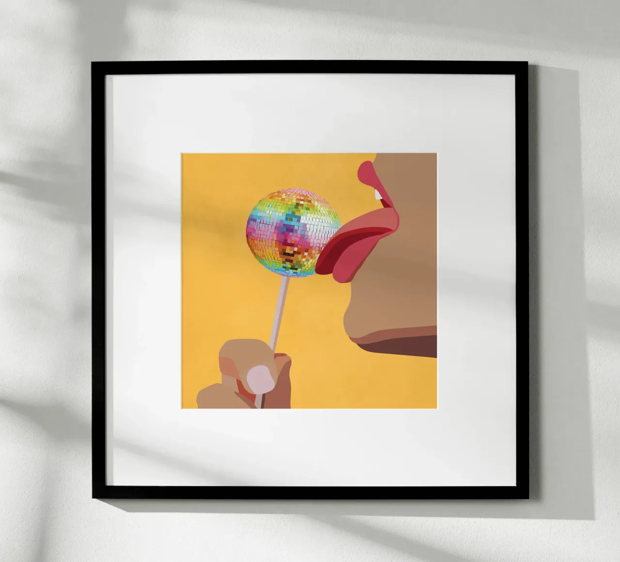 Sweet Sound 1 poster con telaio in alluminio da cityart