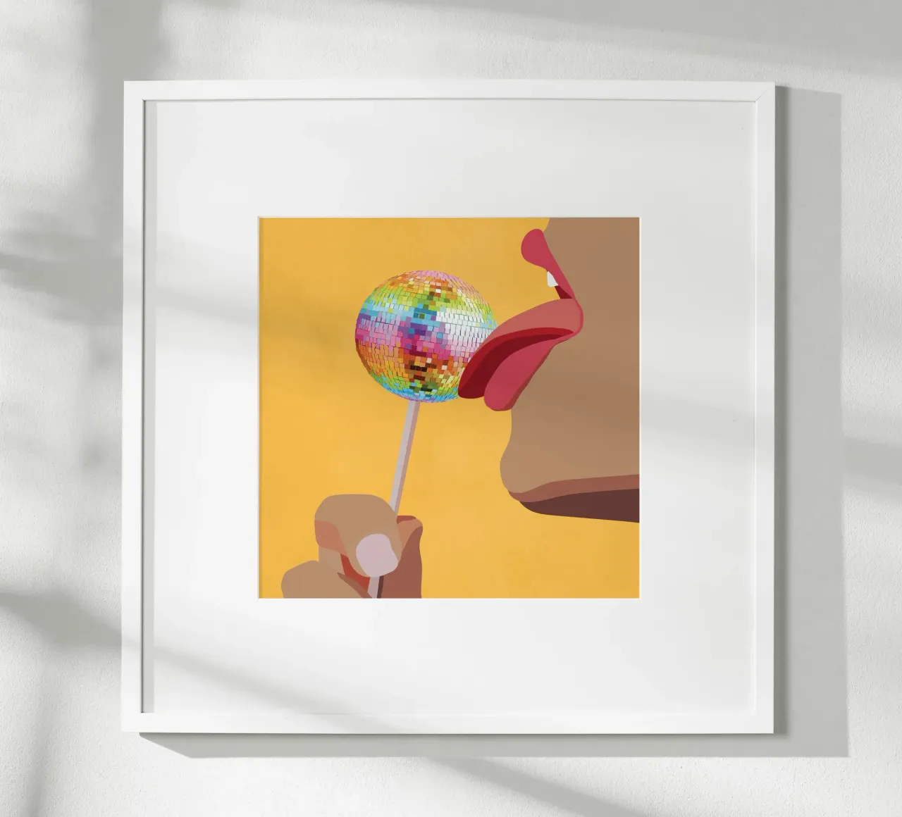 Sweet Sound 1 poster con telaio in alluminio da cityart