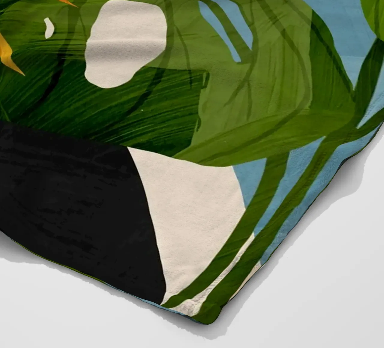 Abstract Tropical Art 2 coperta in pile da cityart