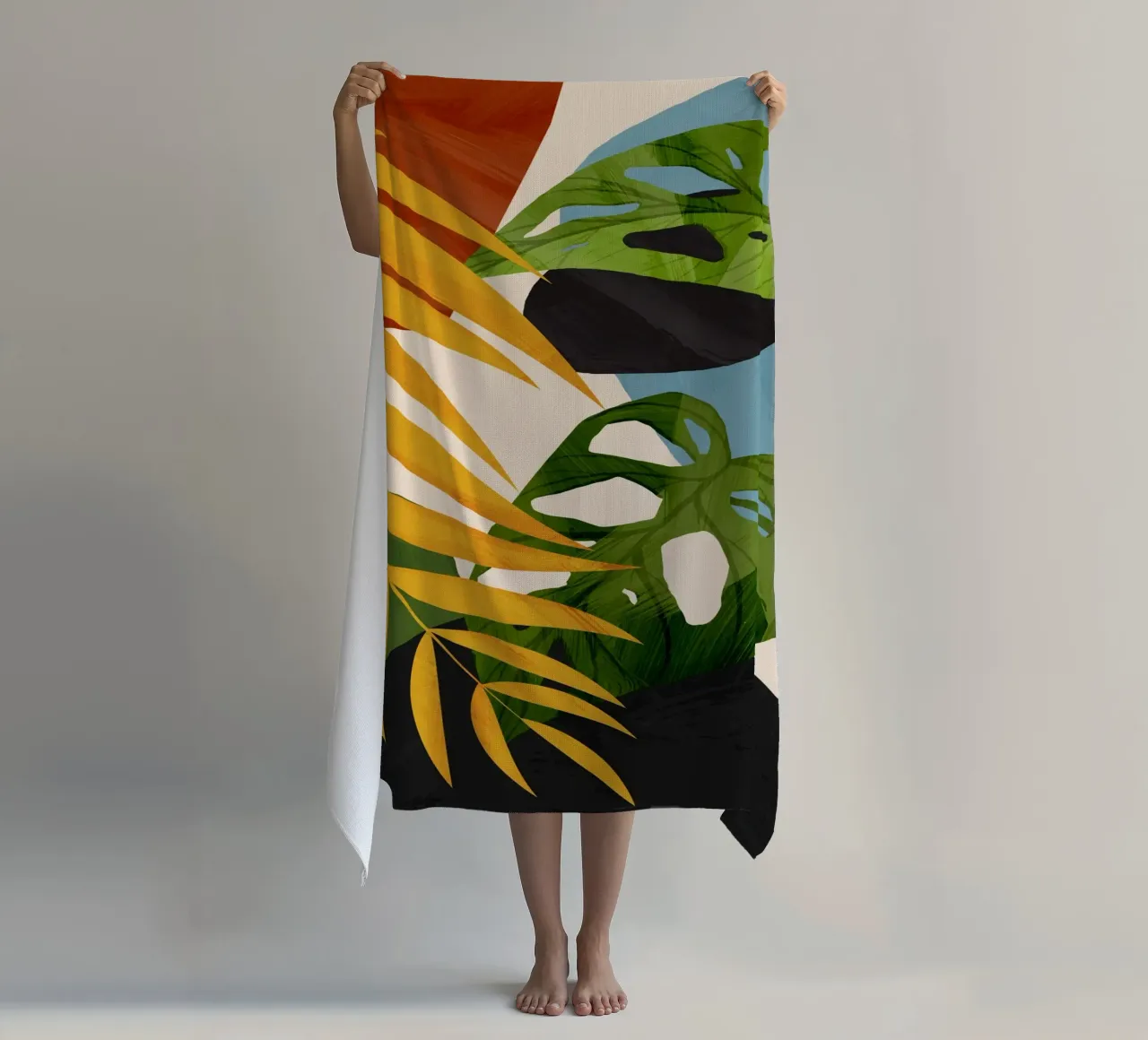 Abstract Tropical Art 2 telo mare da cityart