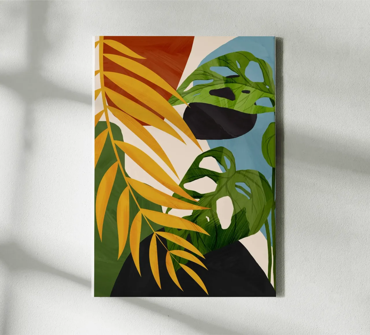 Abstract Tropical Art 2 tela da cityart
