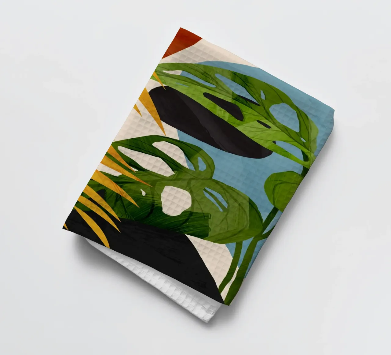 Abstract Tropical Art 2 canovaccio da cucina da cityart