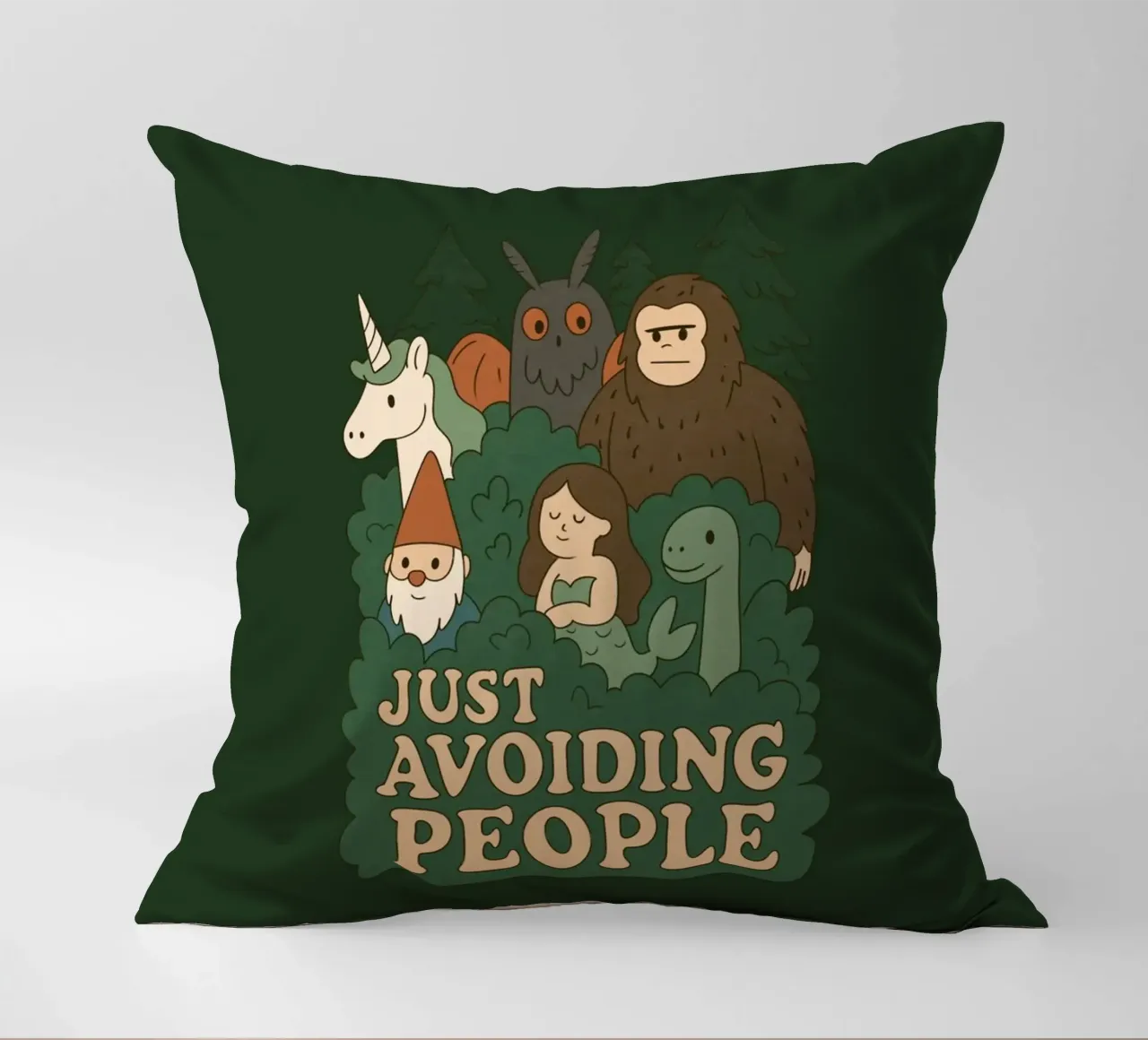 Evitare le persone - Criptidi cuscino da Loobs