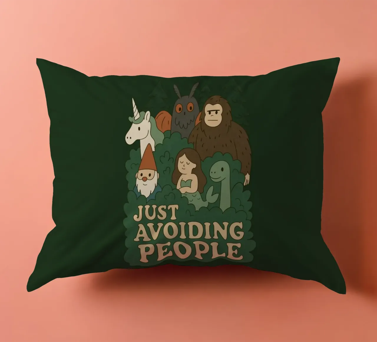 Evitare le persone - Criptidi cuscino da Loobs