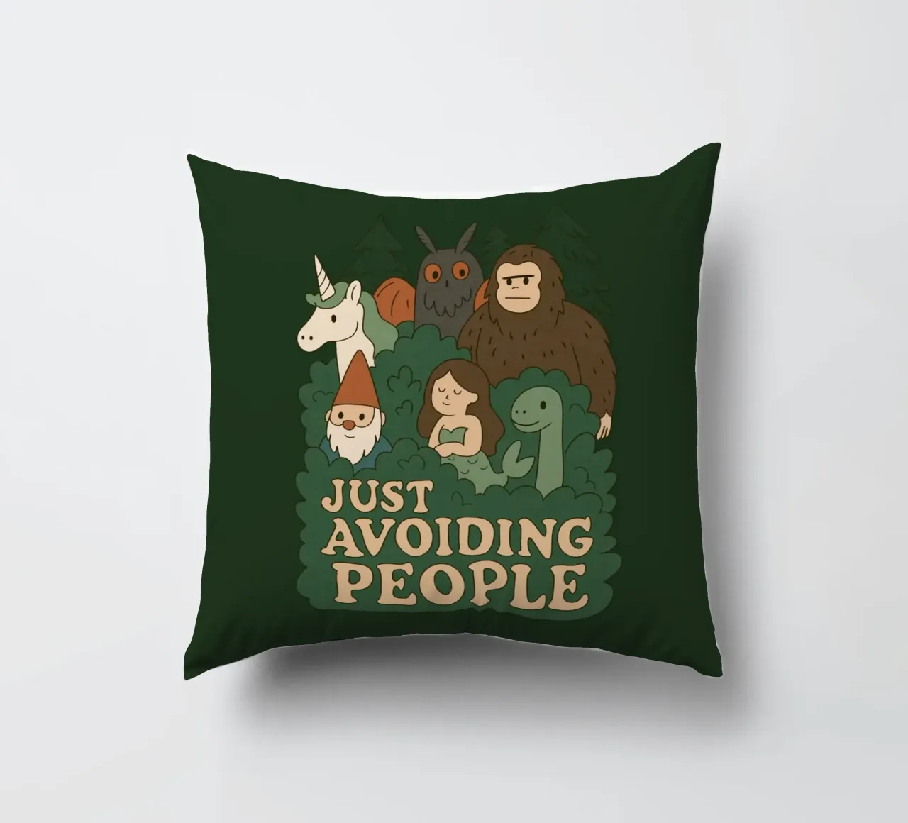 Evitare le persone - Criptidi cuscino da Loobs