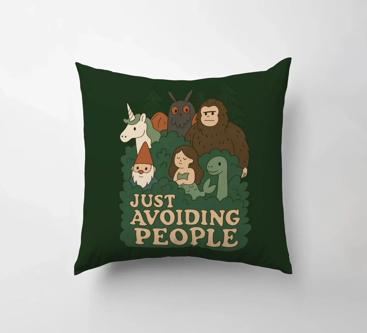 Evitare le persone - Criptidi cuscino da Loobs