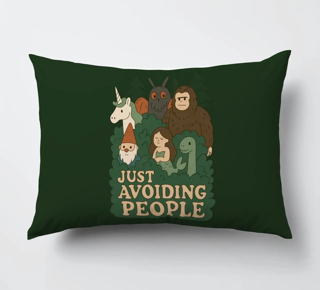 Evitare le persone - Criptidi cuscino da Loobs