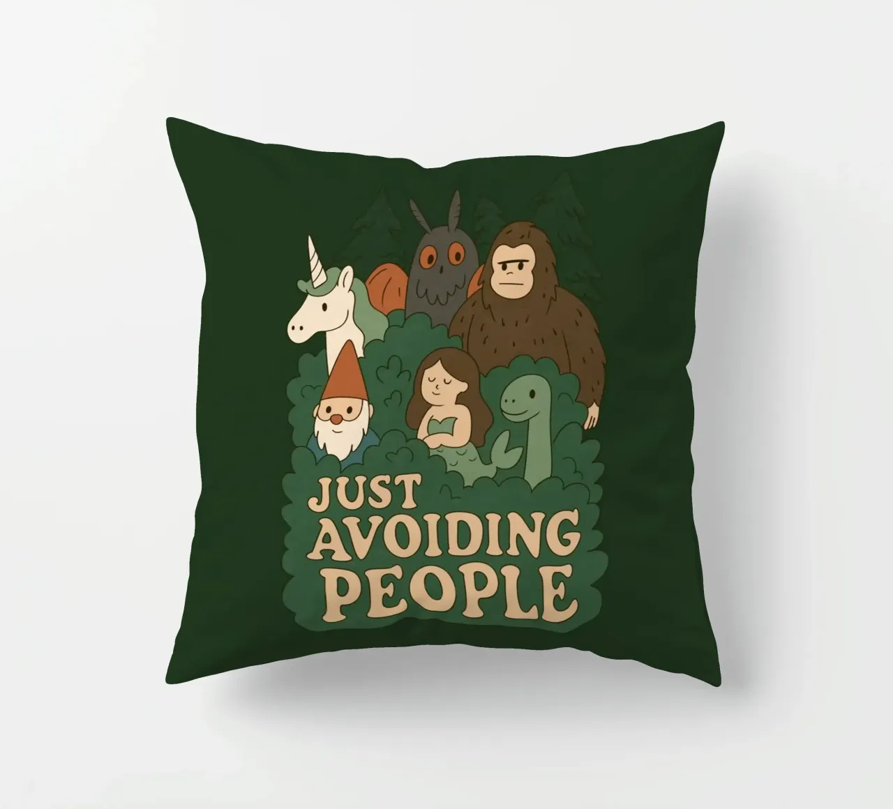 Evitare le persone - Criptidi cuscino da Loobs