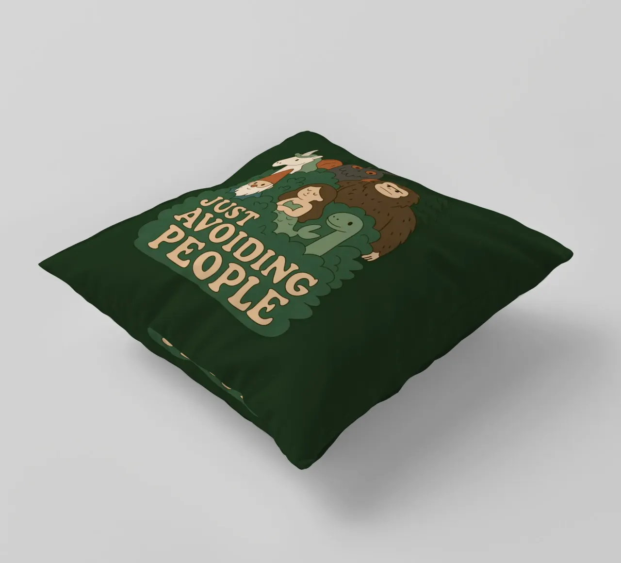 Evitare le persone - Criptidi cuscino da Loobs