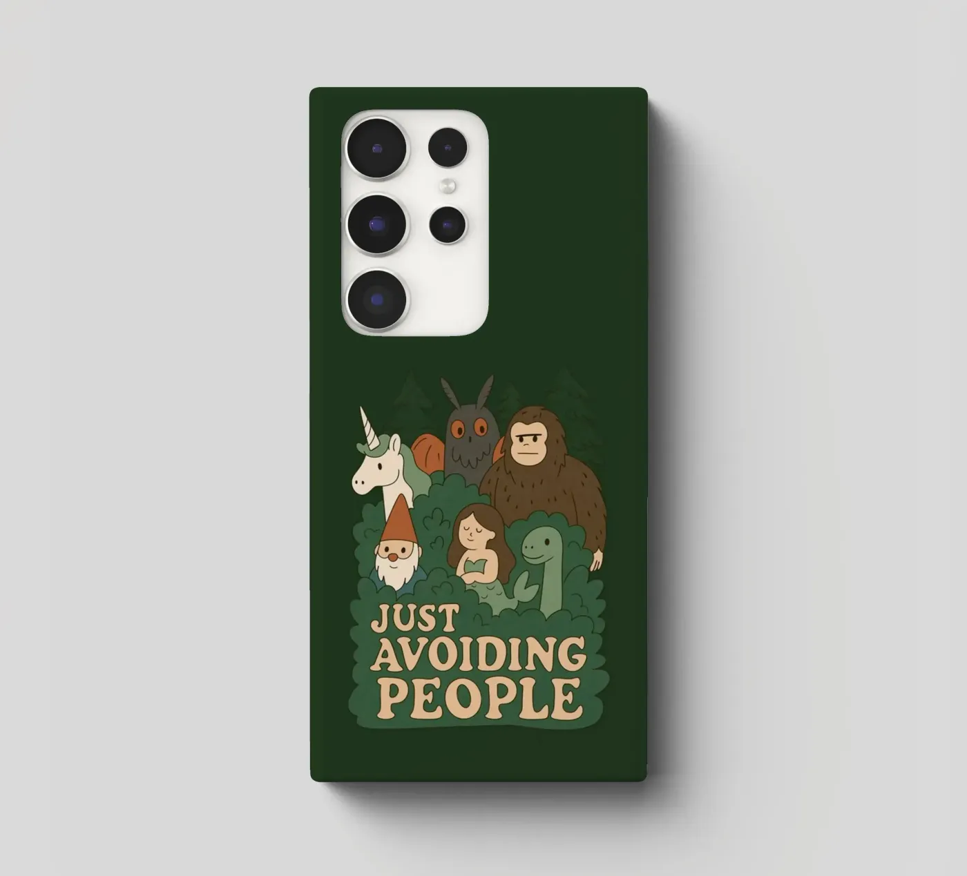 Evitare le persone - Criptidi cover samsung da Loobs