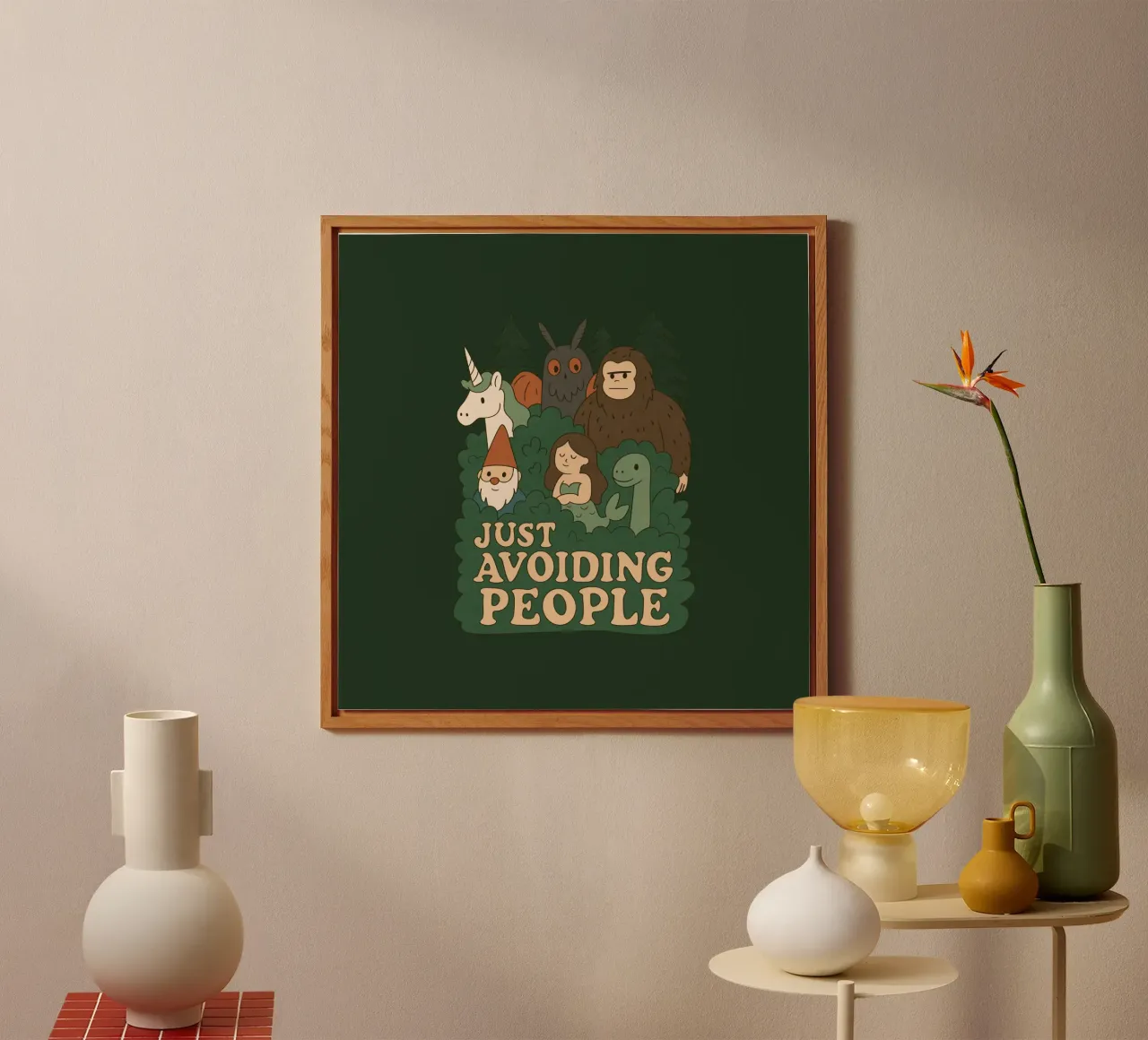 Evitare le persone - Criptidi pannello forex da Loobs