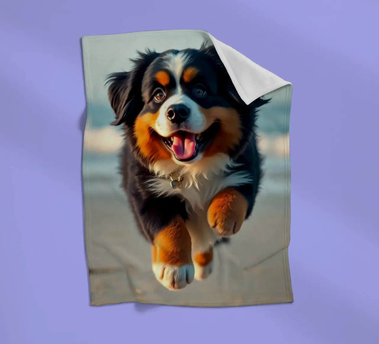 cute little puppies #49 fleece blanket by Yumis.Beargang.and.Me