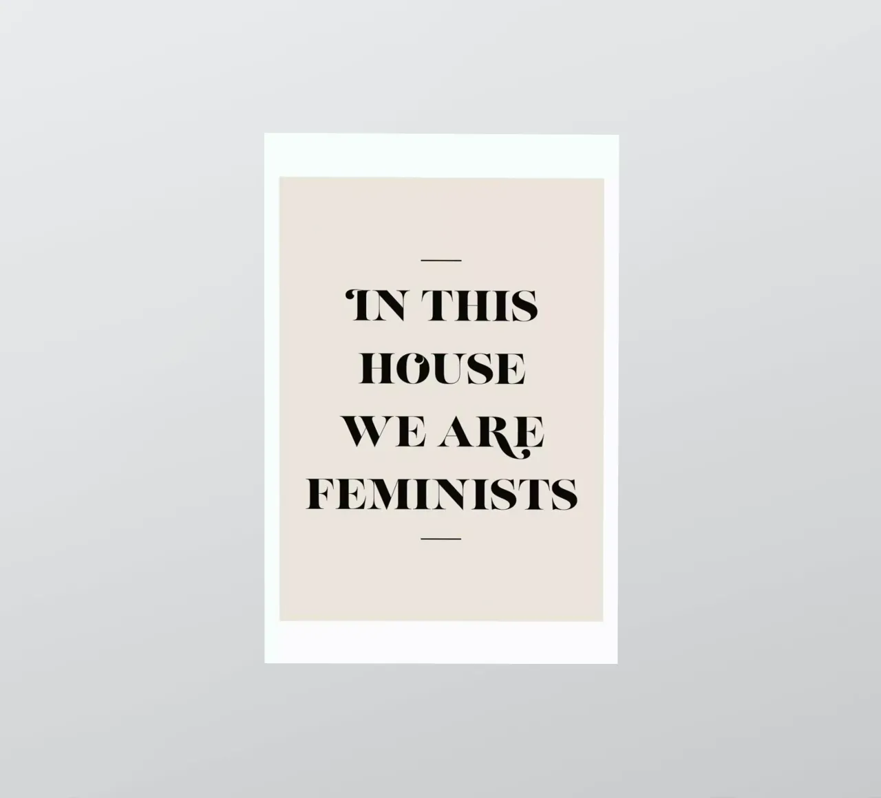 Feminists Sticker von Mottos by Sinan Saydik