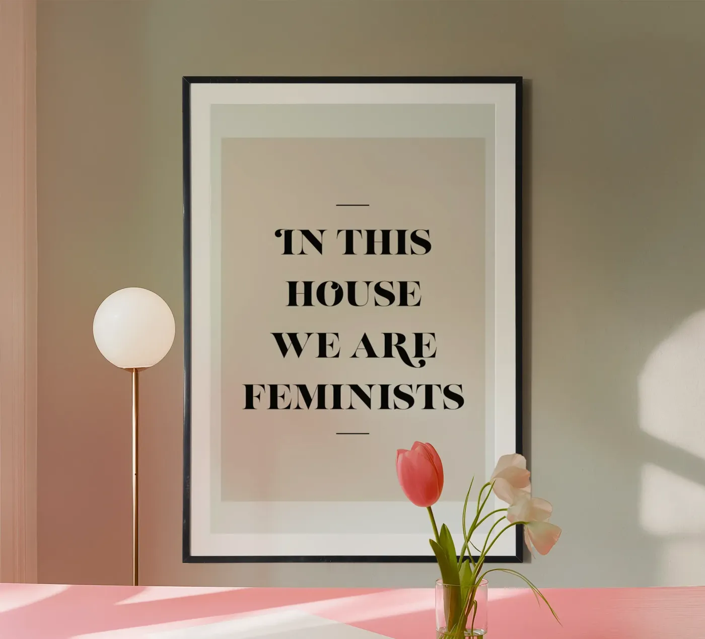 Feminists poster da Mottos by Sinan Saydik