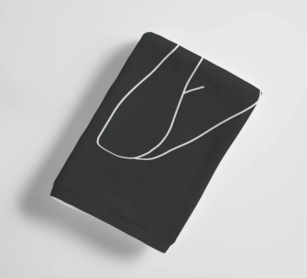 Minimal Line Art of a Woman asciugamano da bagno da Nadjaa