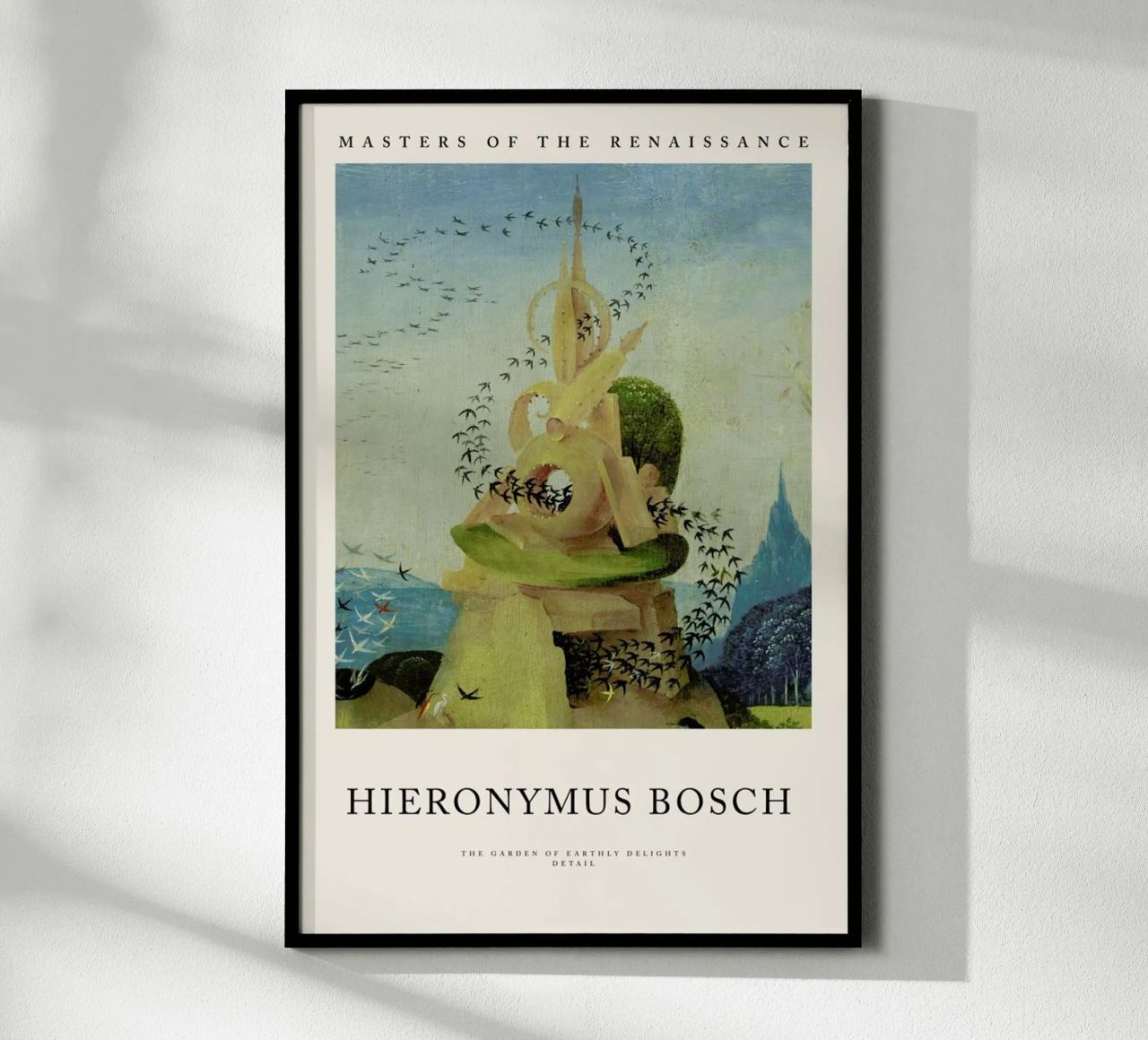 Bosch - The Garden of Earthly Delights Detail II poster de Vintage by JUNIQE