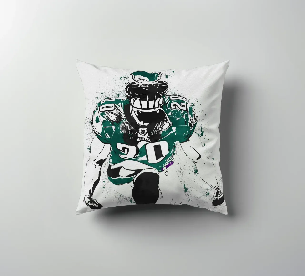 Brian Dawkins cuscino da tenten