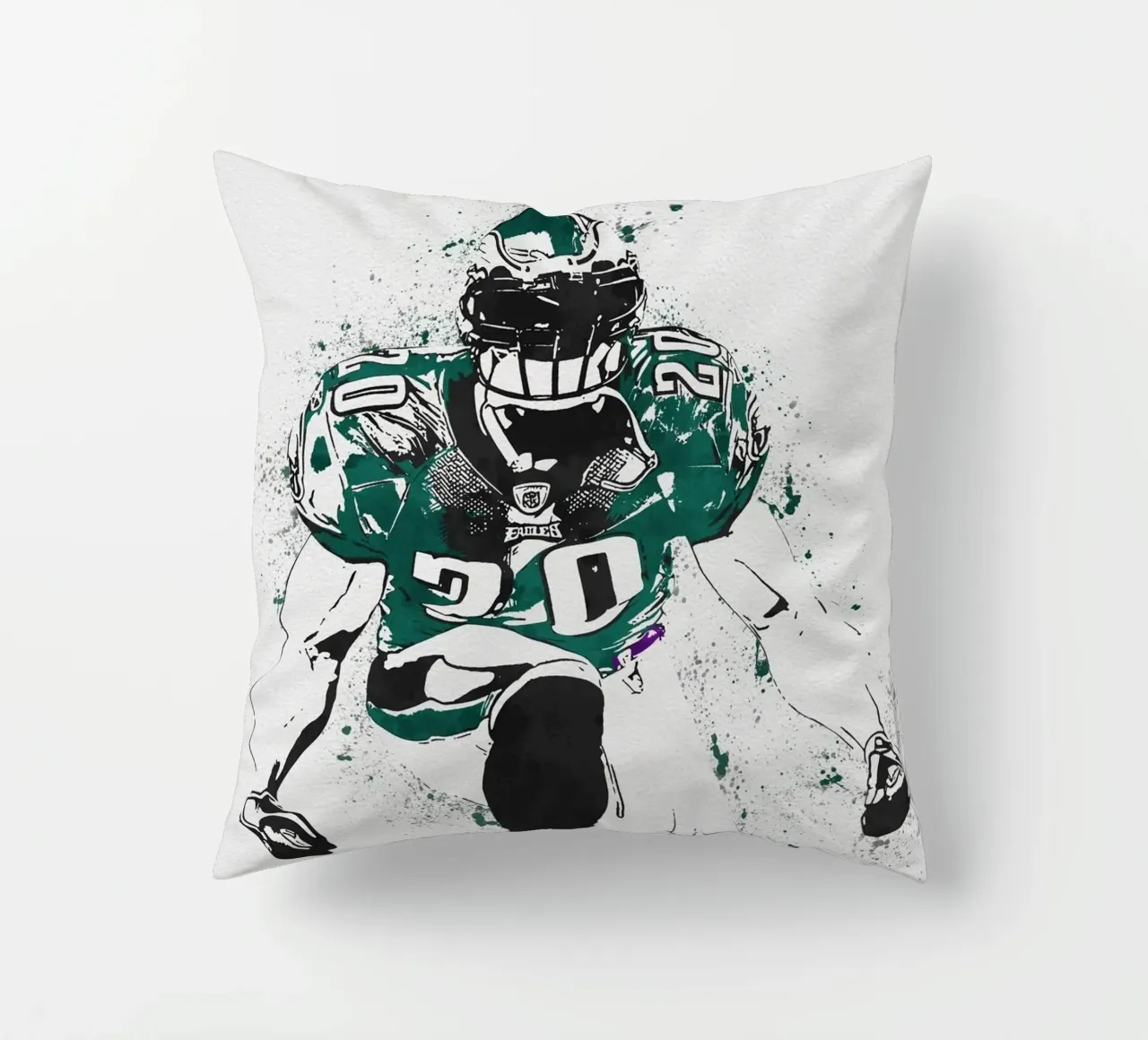 Brian Dawkins cuscino da tenten