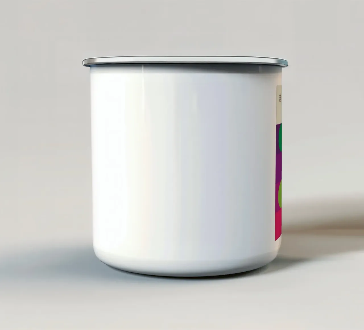 Kunst Programm Emaille Tasse von Piere art Shops