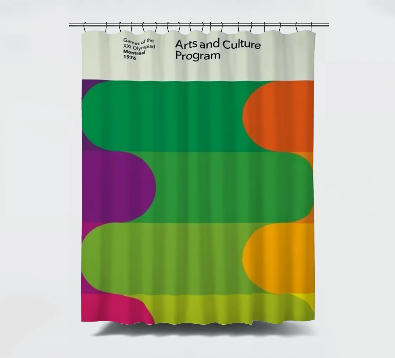 Kunst Programm Duschvorhang von Piere art Shops