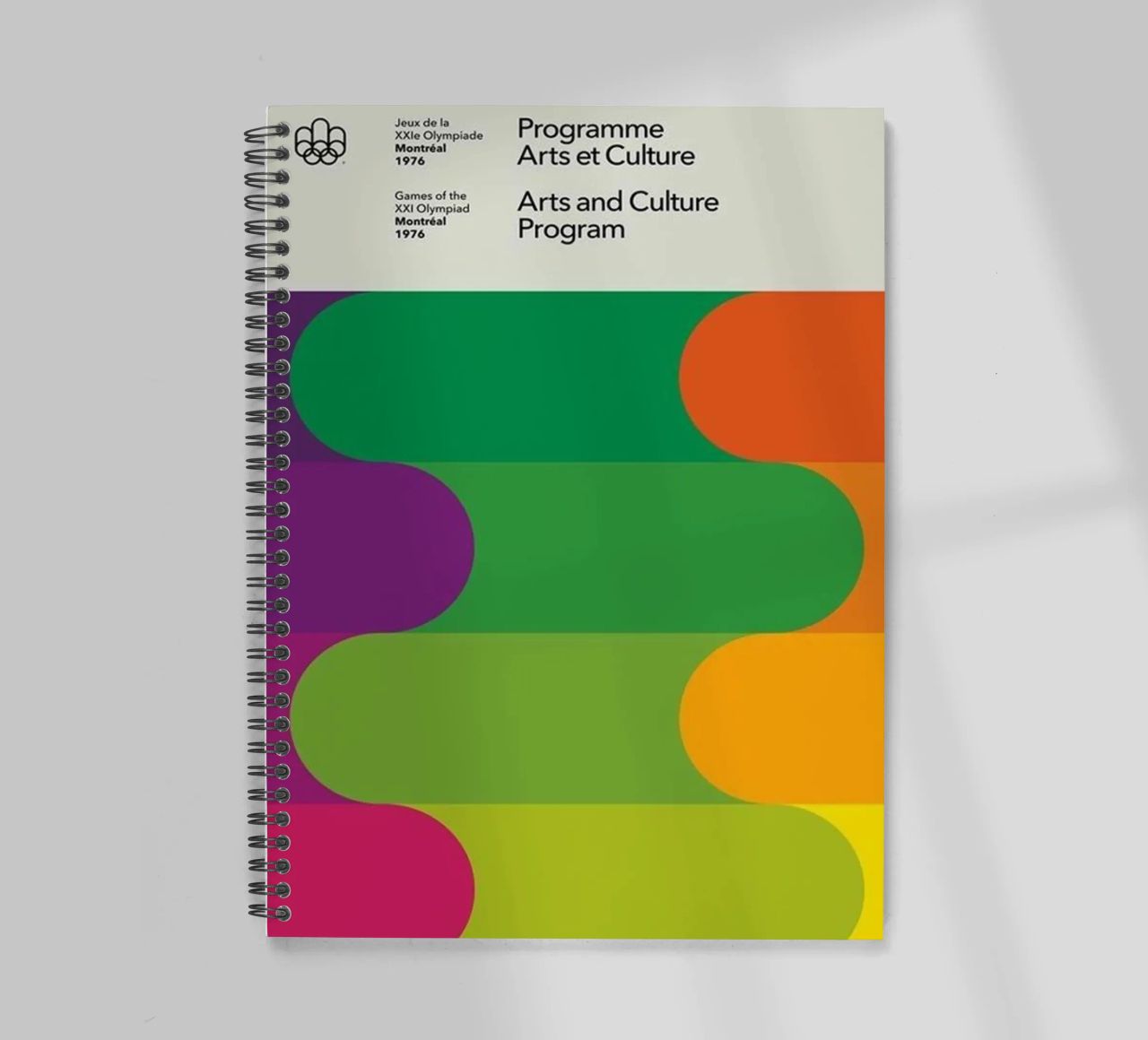Art programme spiral notebook by Piere art Shops