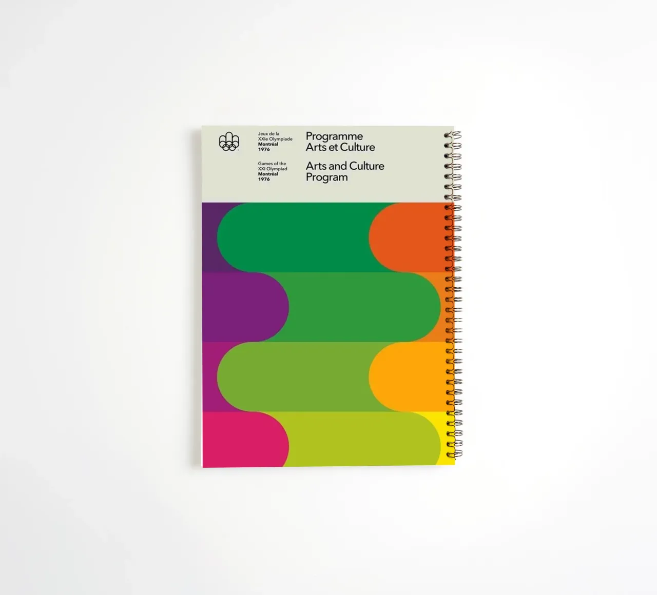 Programa de arte cuaderno de espiral de Piere art Shops