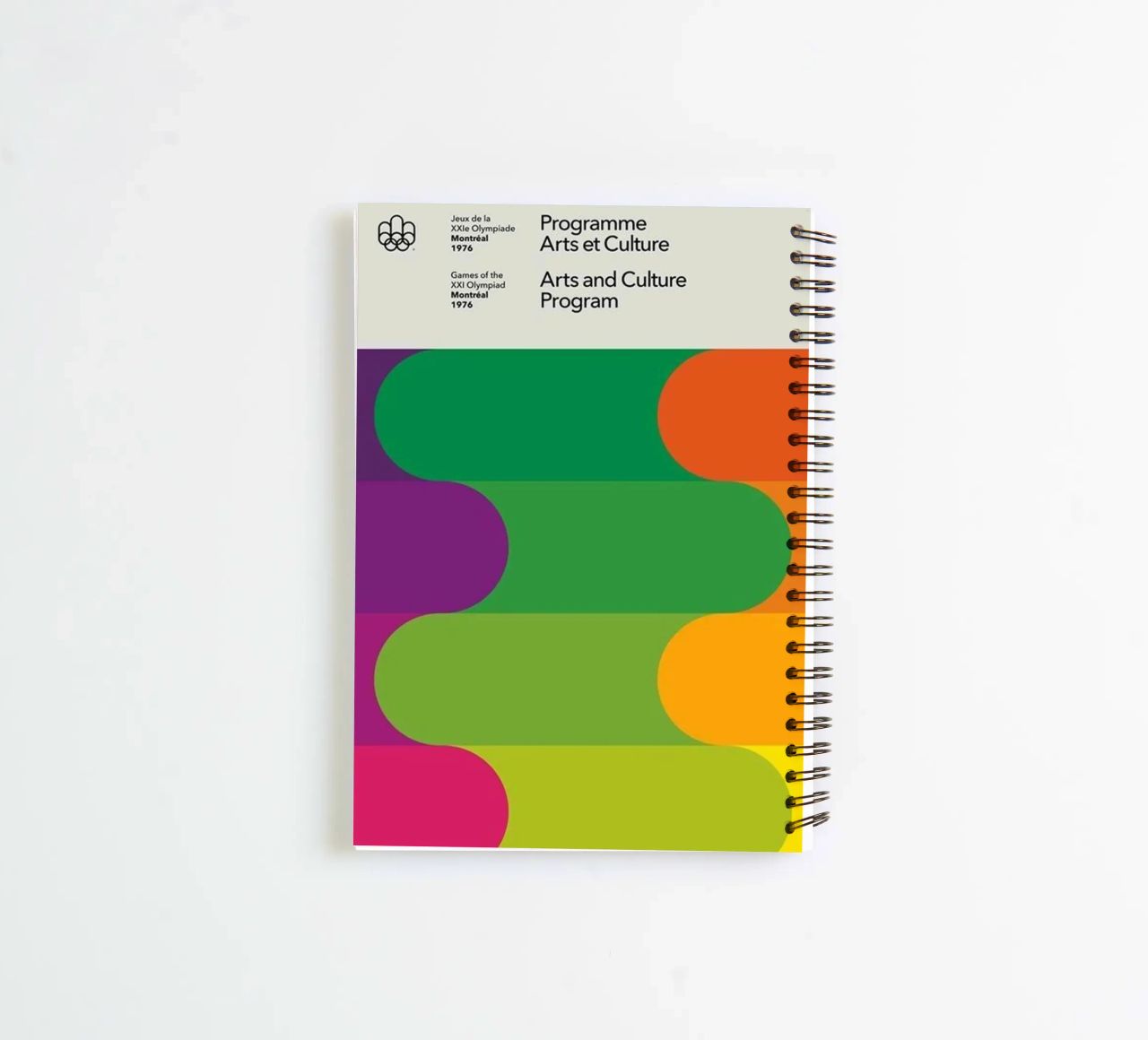 Art programme spiral notebook by Piere art Shops