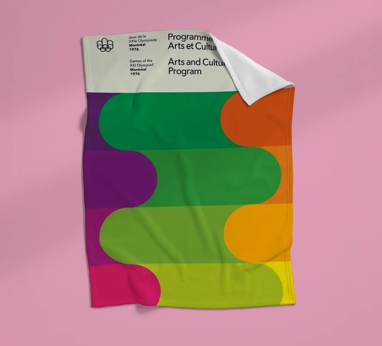 Programma artistico coperta in pile da Piere art Shops