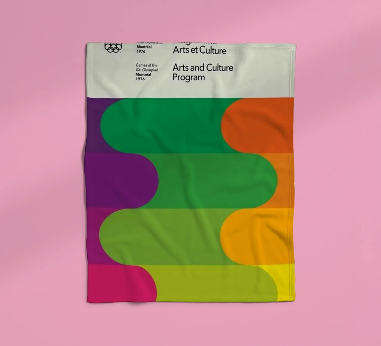 Programma artistico coperta in pile da Piere art Shops