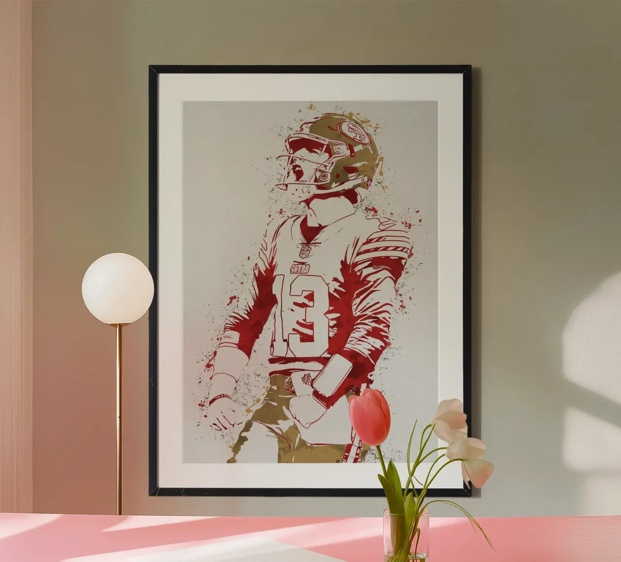 Brock Purdy poster da tenten