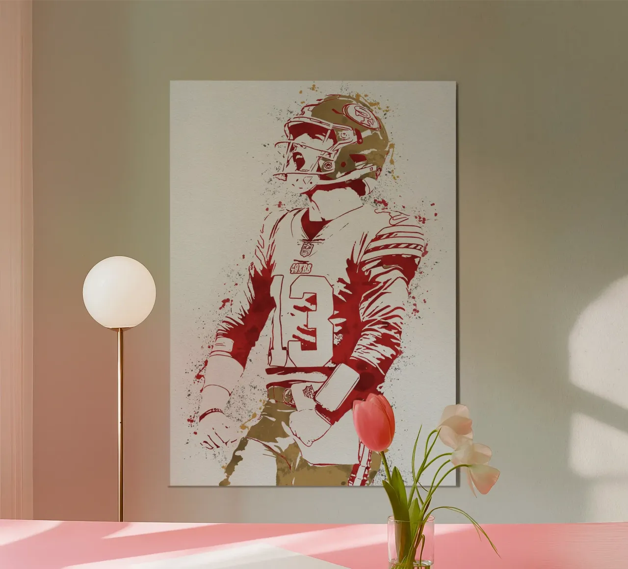 Brock Purdy poster da tenten