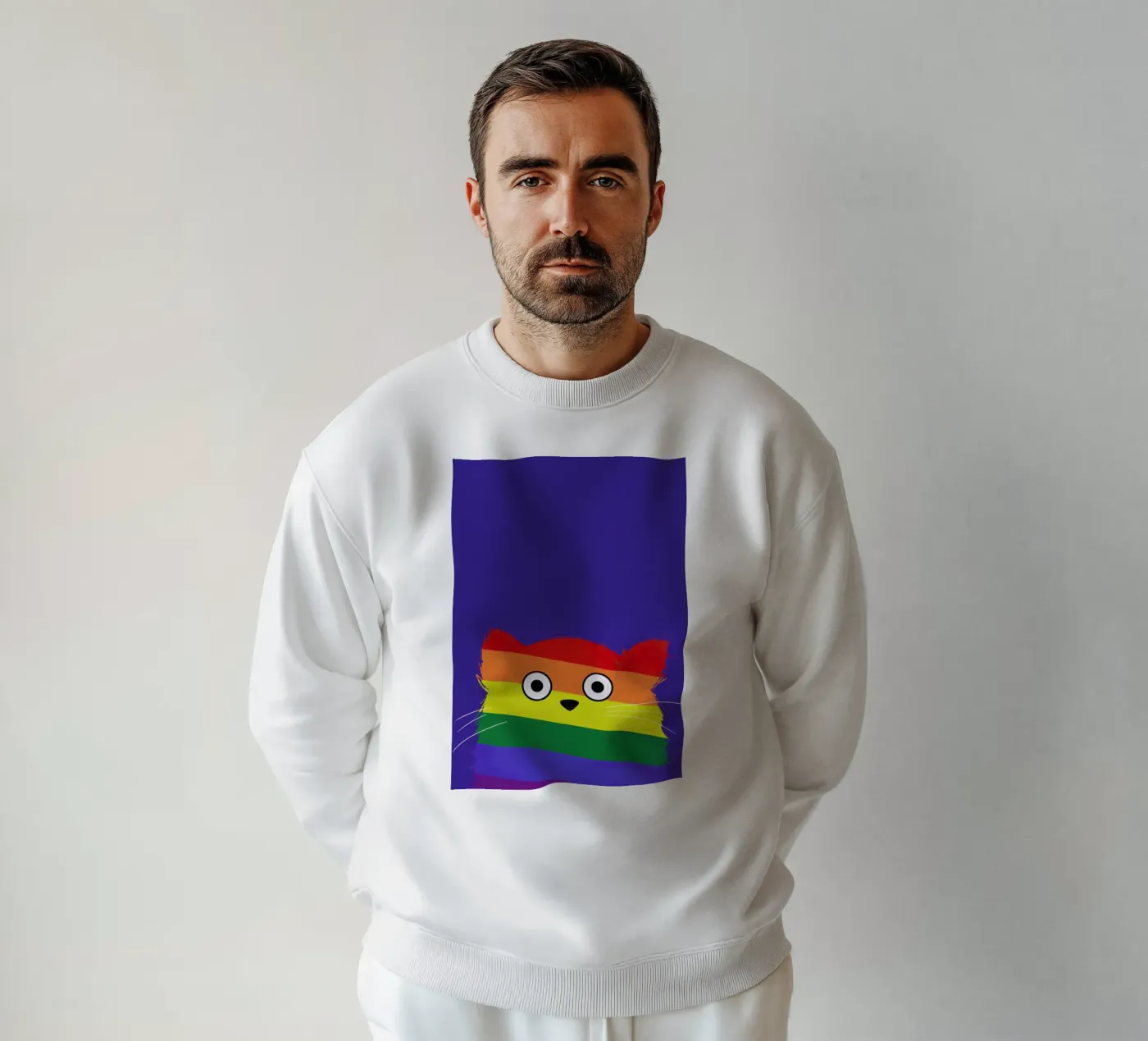 Cat Pride felpa da Doozal