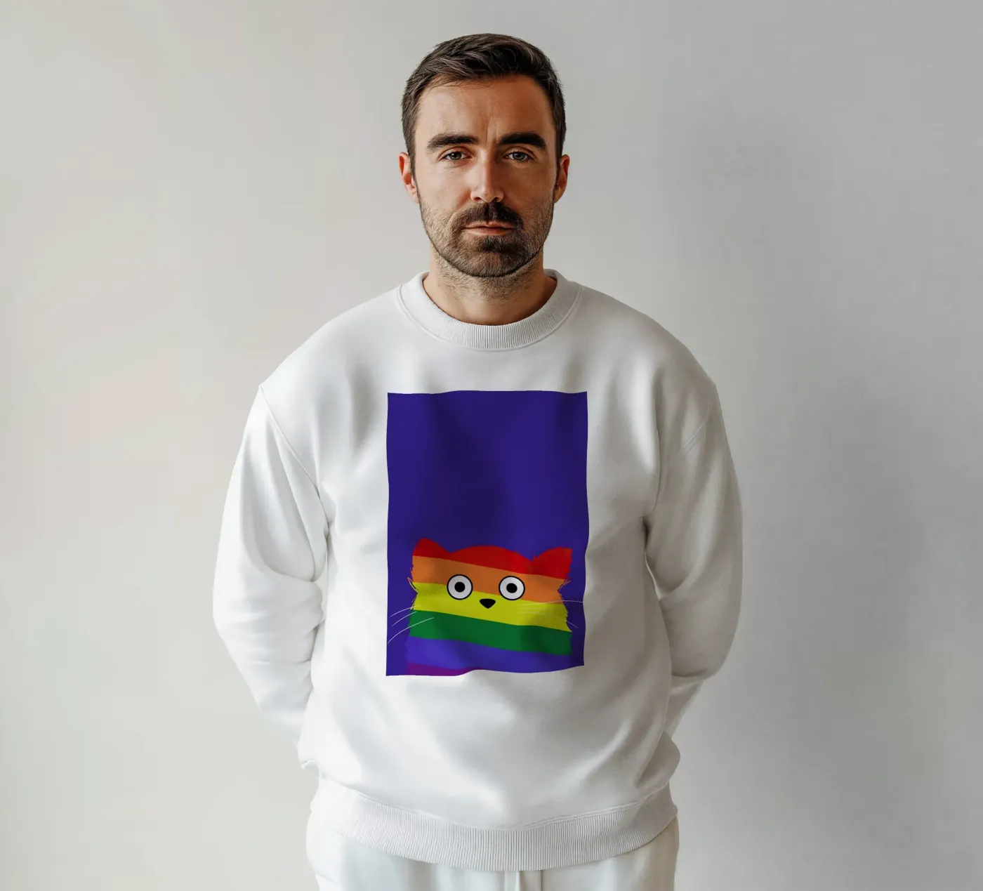 Cat Pride felpa da Doozal