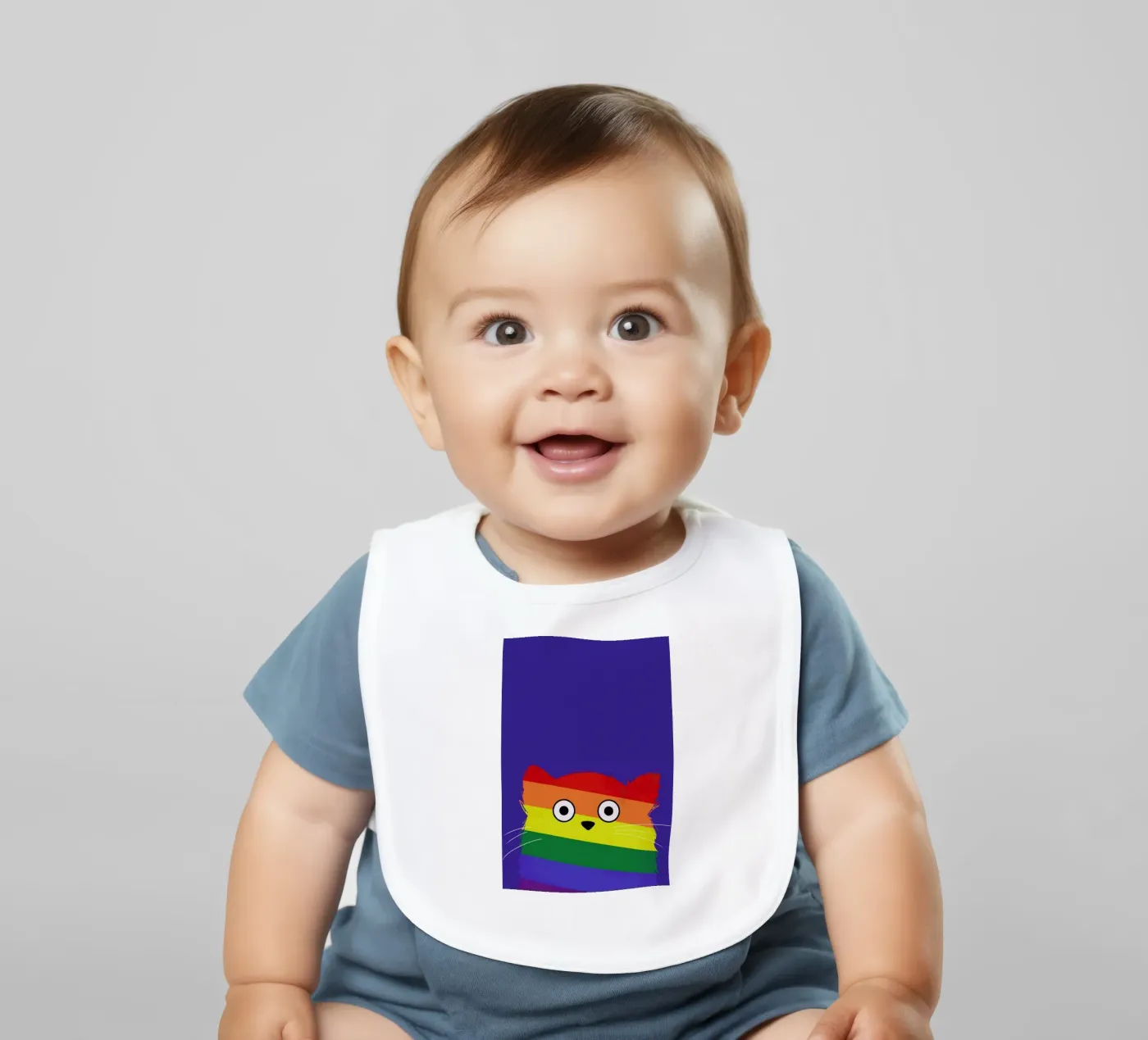 Cat Pride Babylätzchen von Doozal