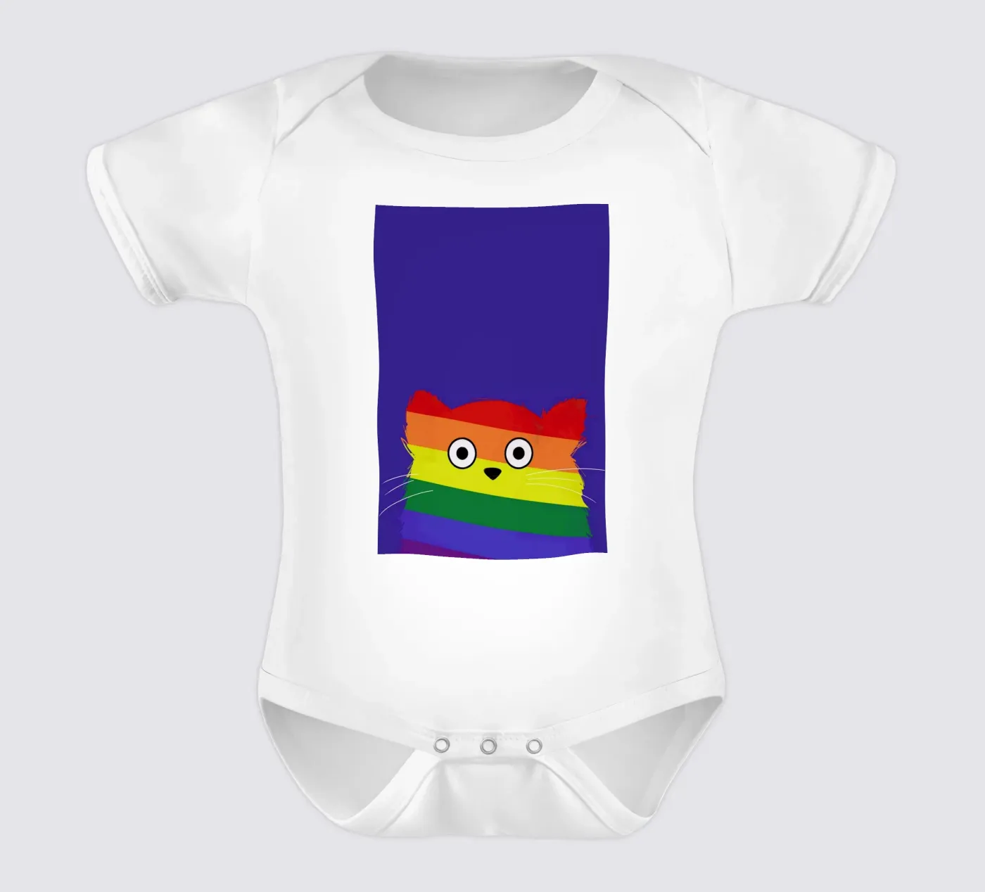 Cat Pride body bébé de Doozal