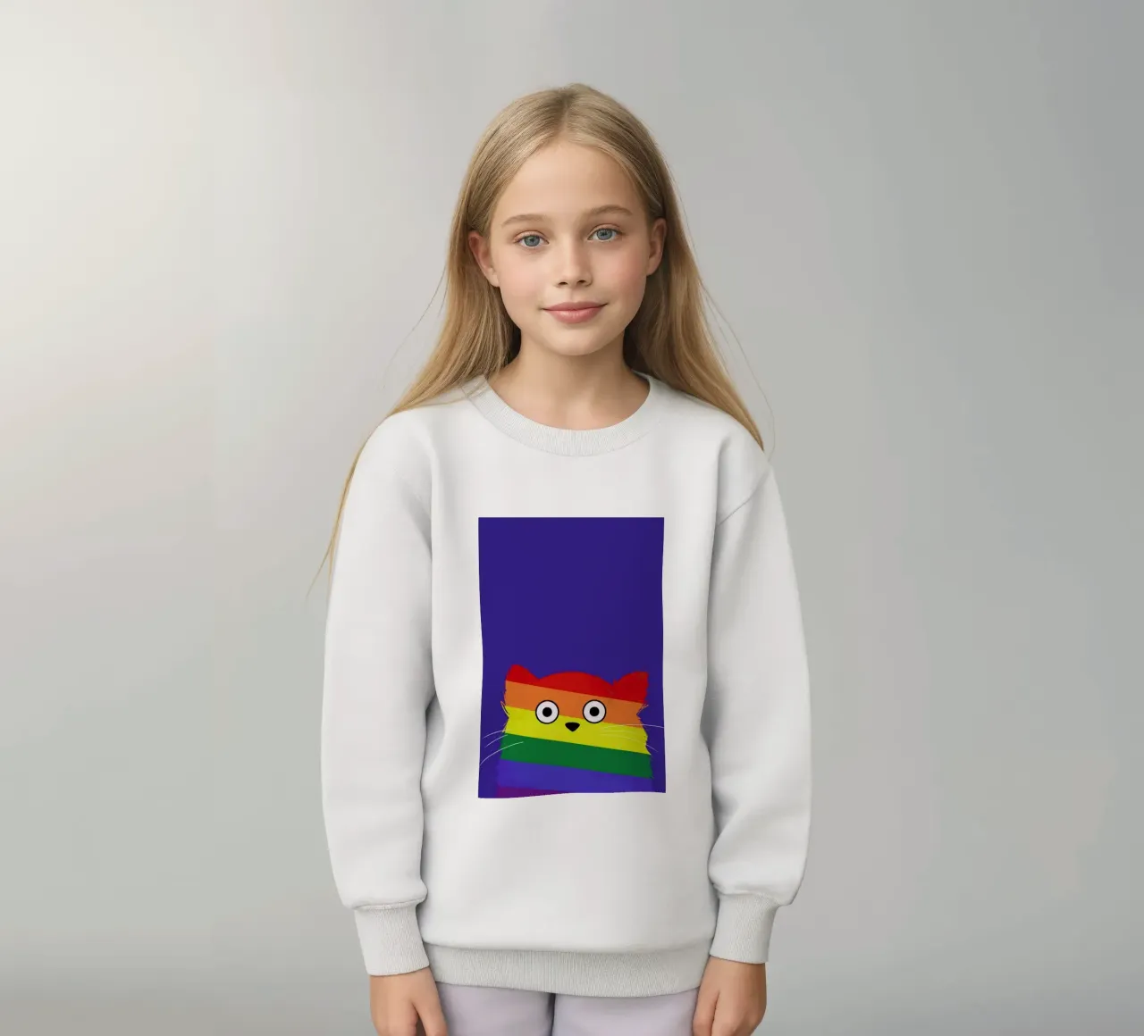 Cat Pride felpa bambino da Doozal