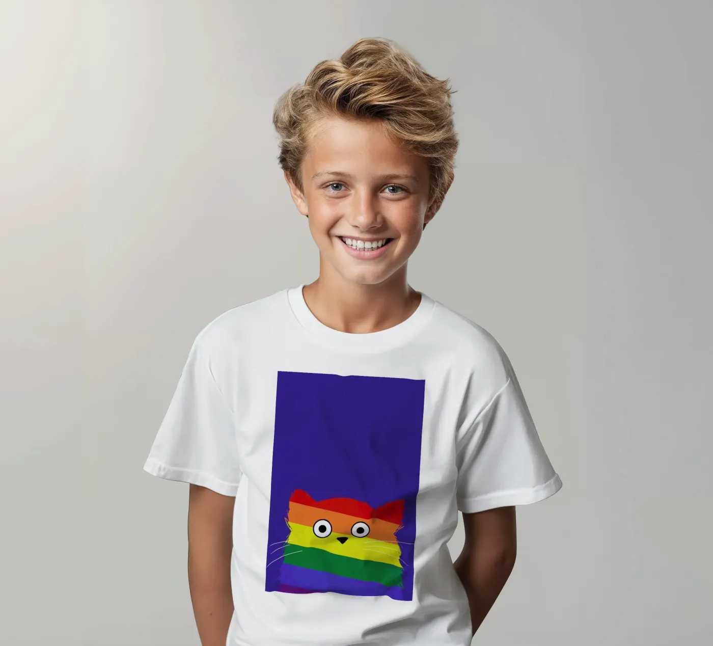 Cat Pride t-shirt bambini da Doozal
