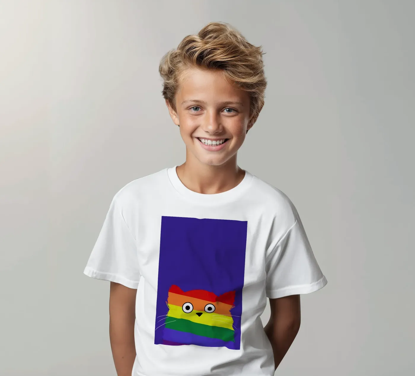 Cat Pride t-shirt bambini da Doozal