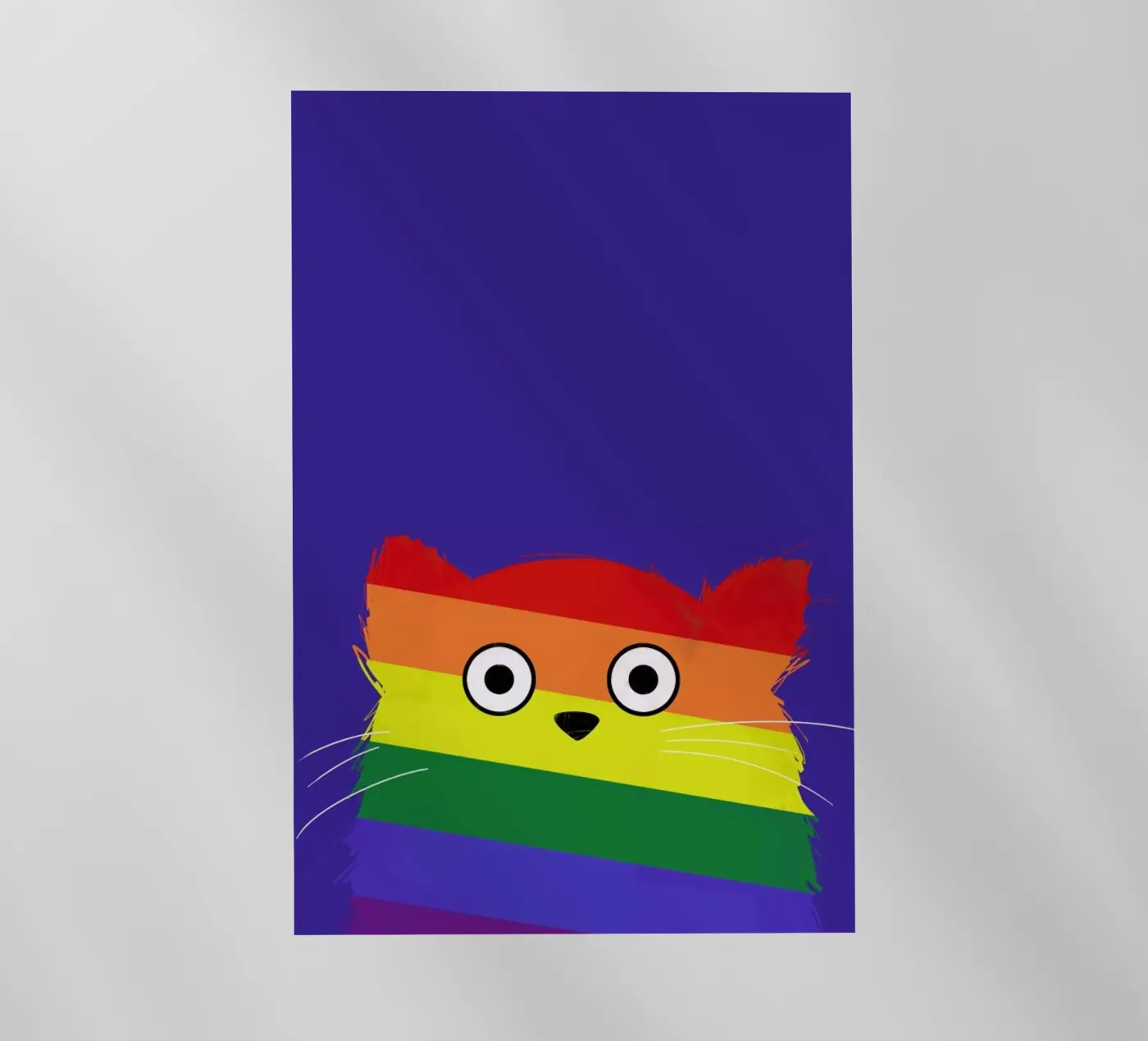 Cat Pride pellicola backlit da Doozal