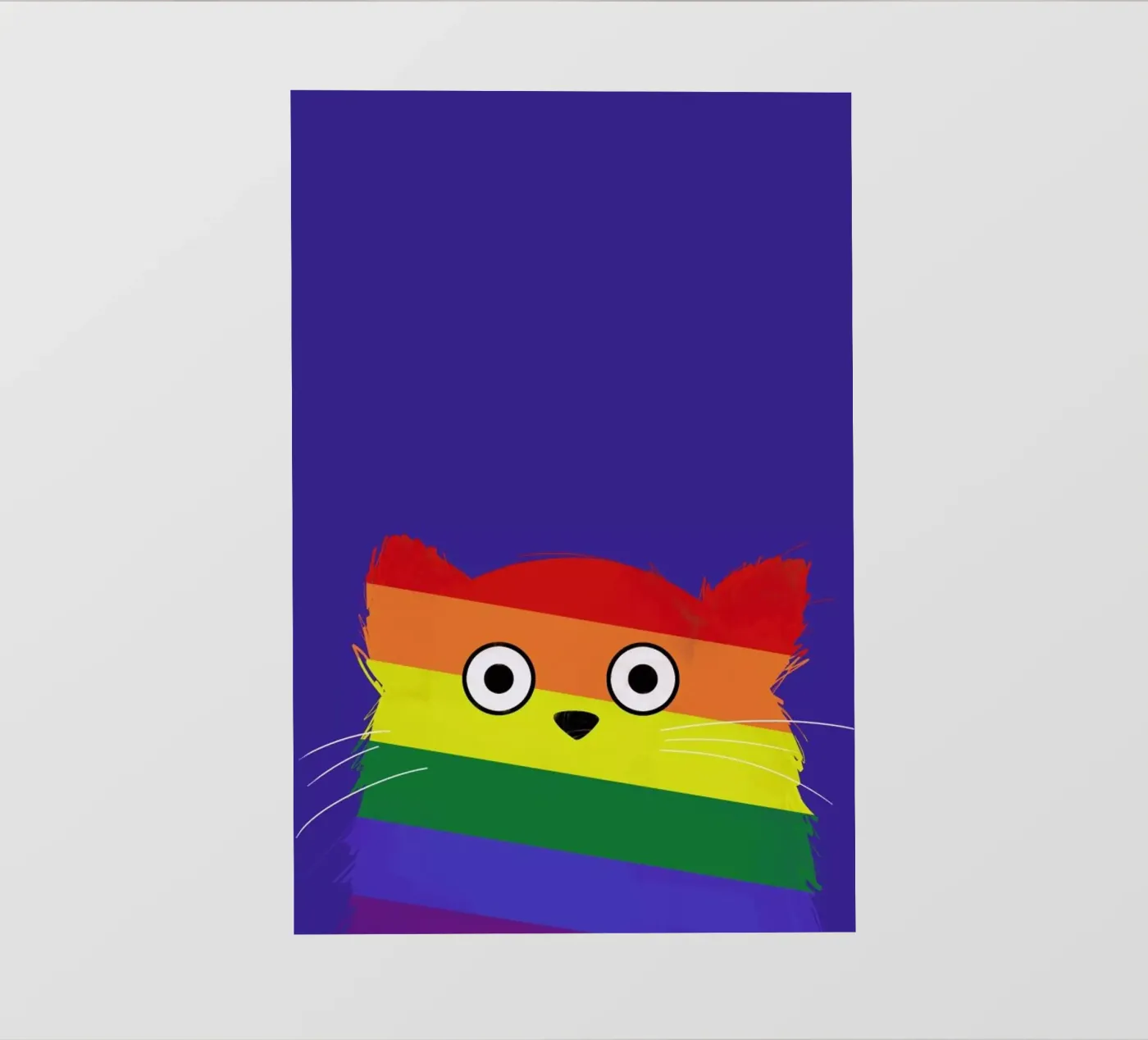 Cat Pride pellicola backlit da Doozal