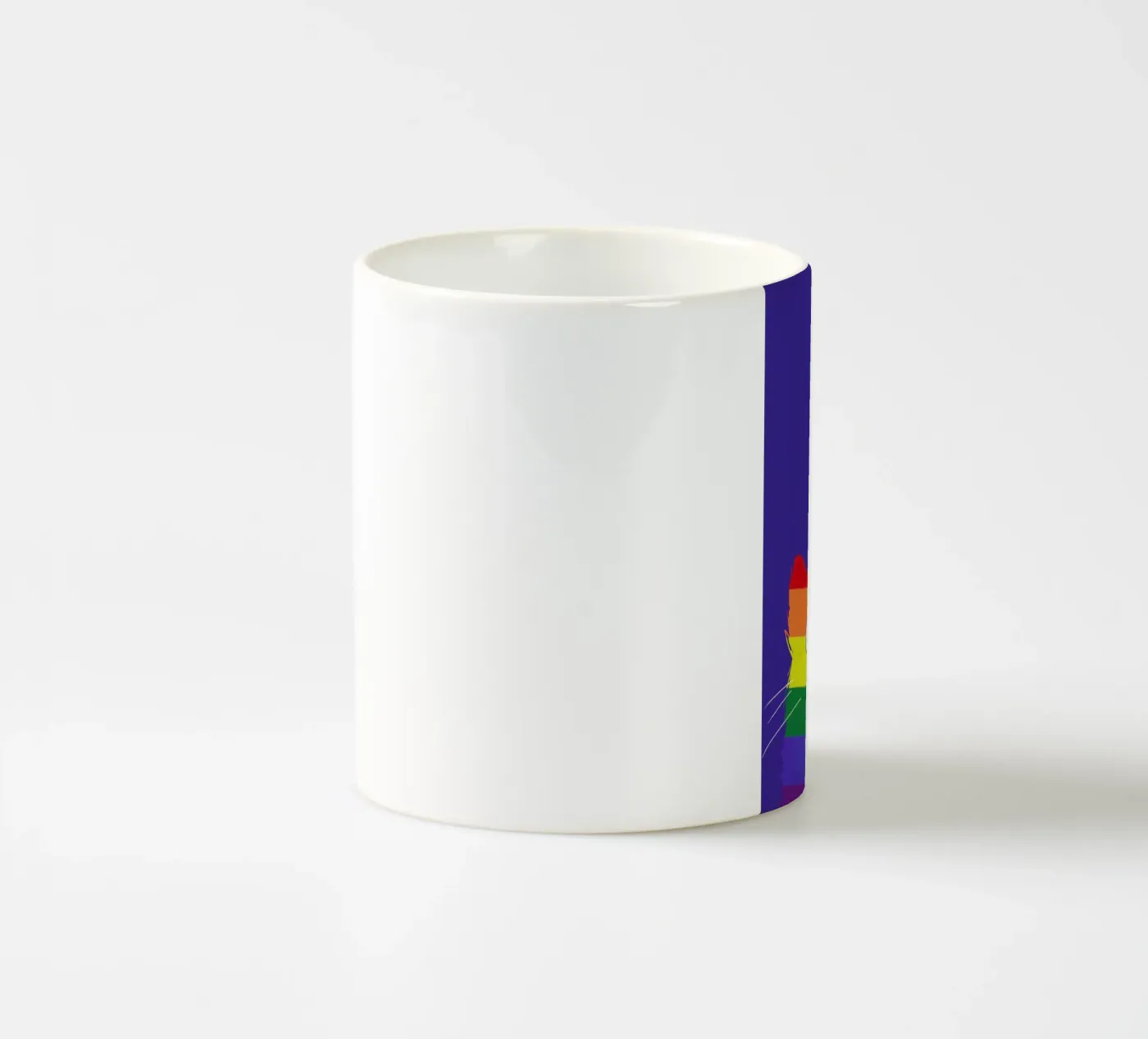 Cat Pride ceramic mug by Doozal